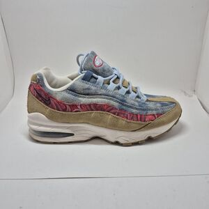 Air Max 95 Wild West size Denim Red Bandana Tan Suede Youth 7